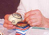Ostereier Bossieren