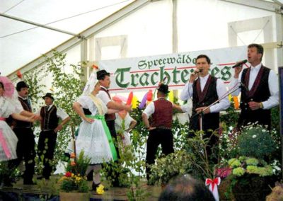 Lothar & Klaus beim Spreewälder Trachtenfest